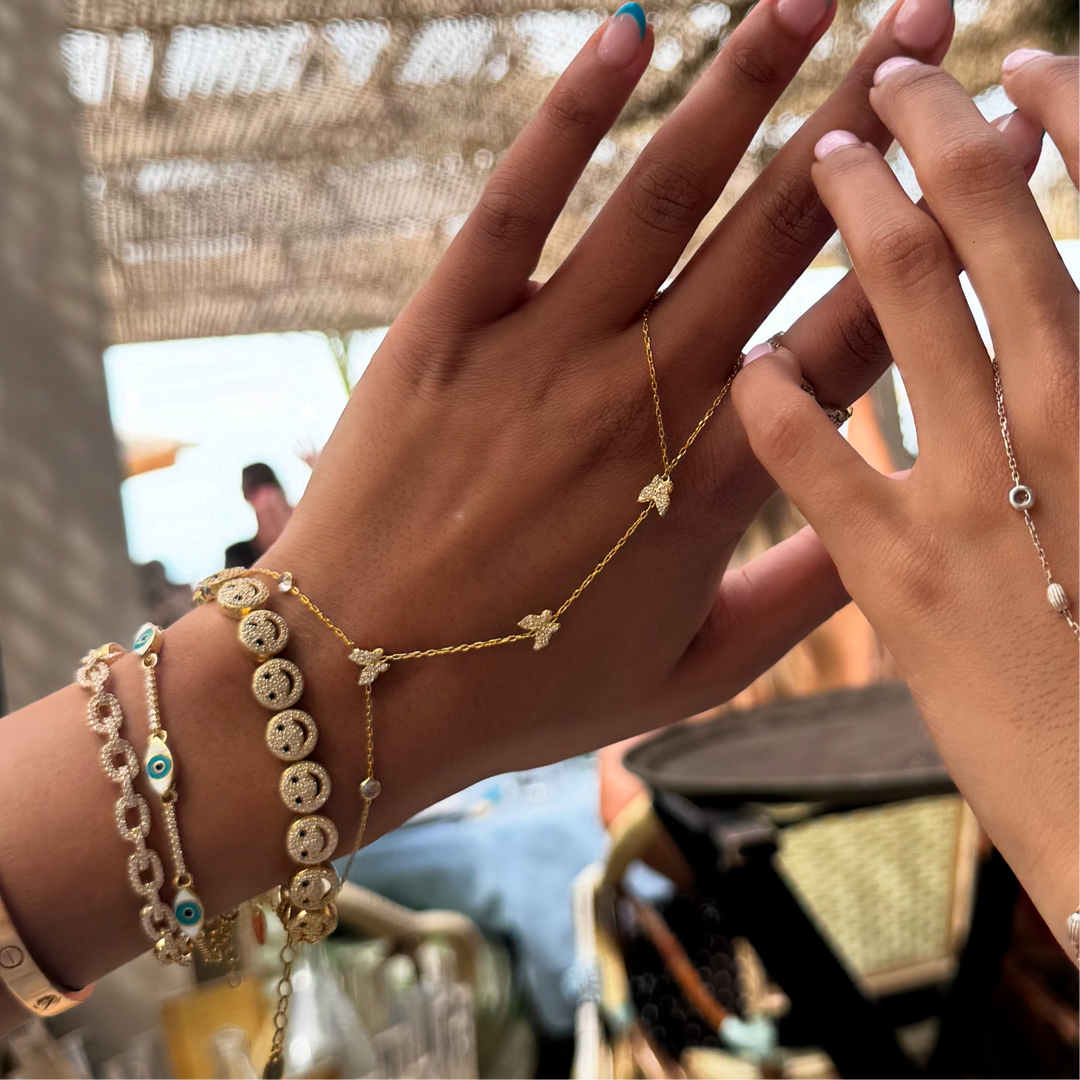 Bologna Butterly Handchain