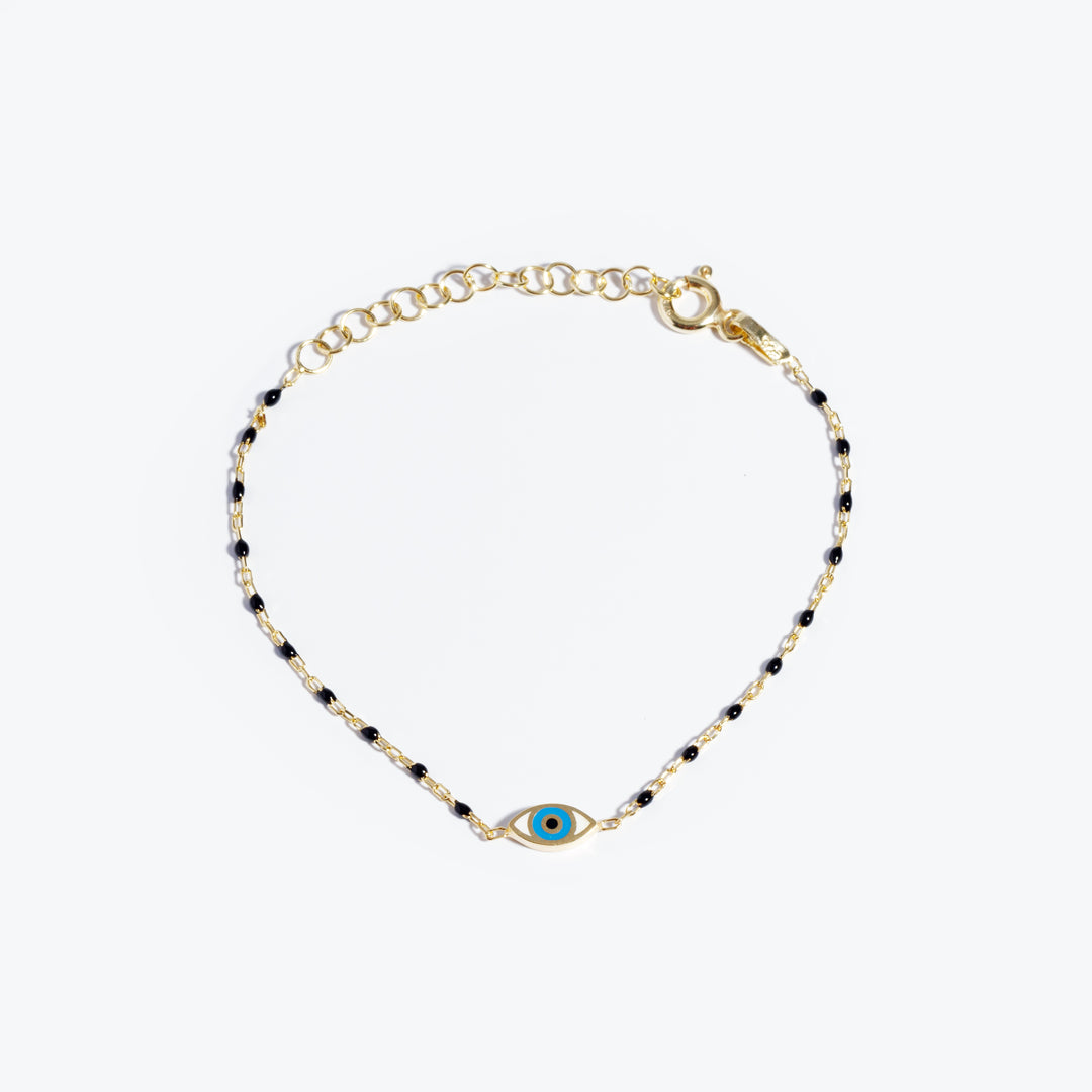 Singapore Beaded Evil Eye Bracelet for Babies