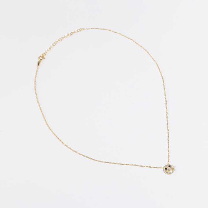 Paris Smile Face Necklace