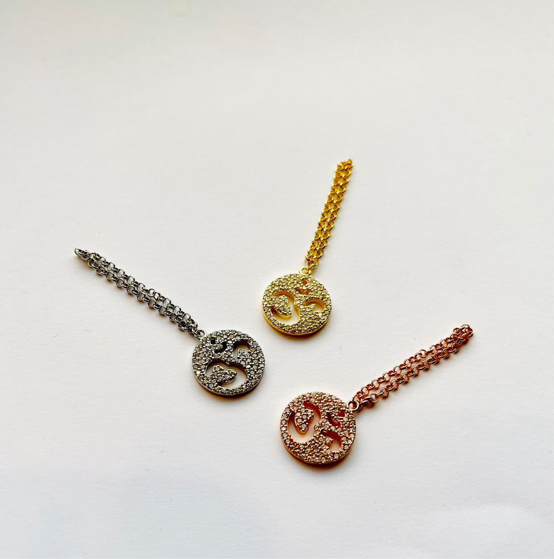 Om Watch Charm