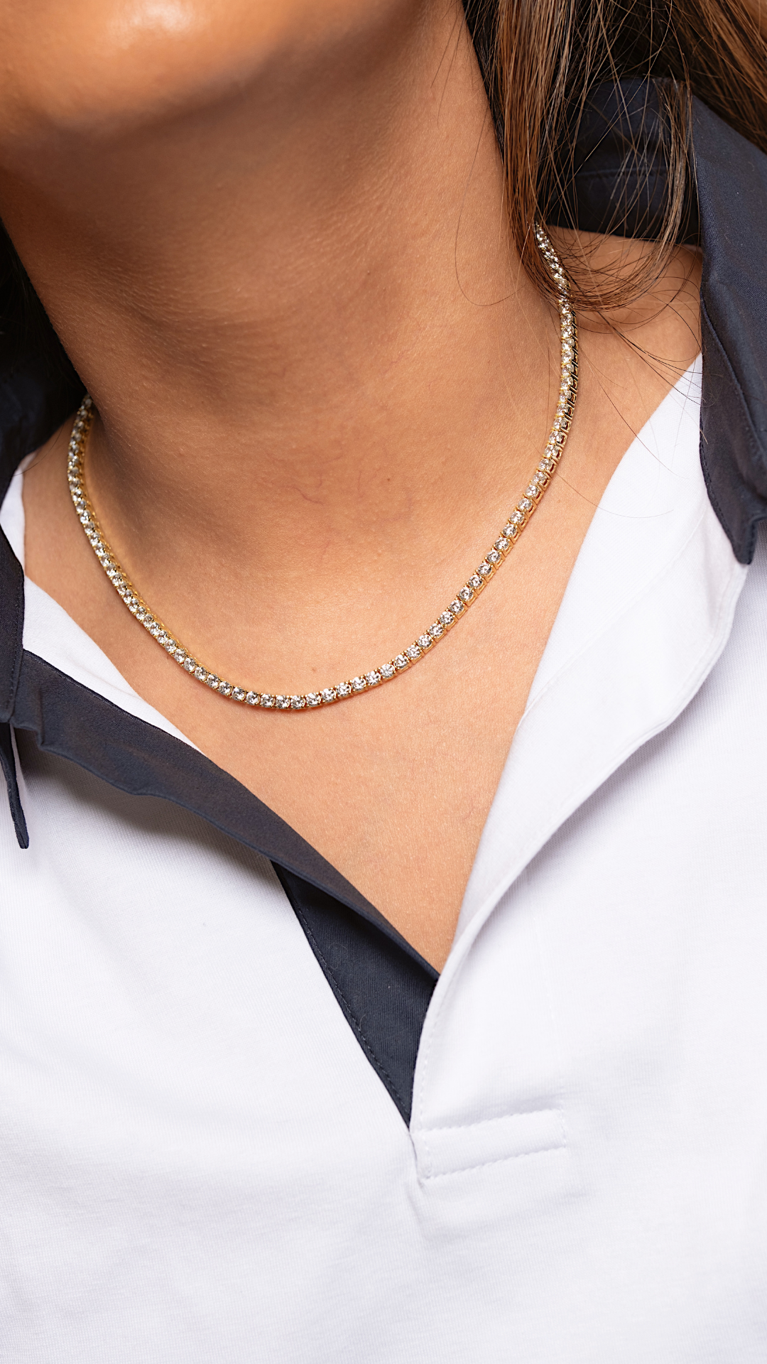 Champagne Serve Necklace