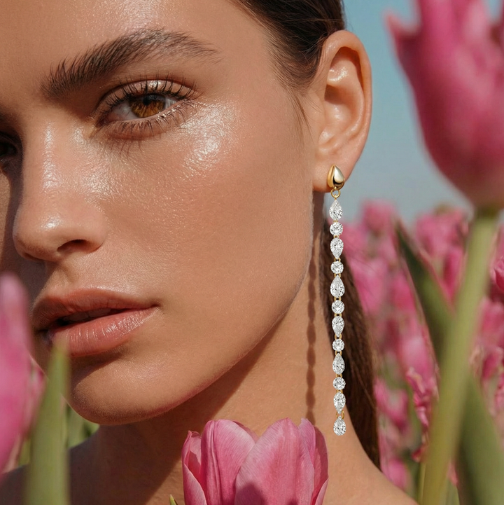 Como Droplet Earrings