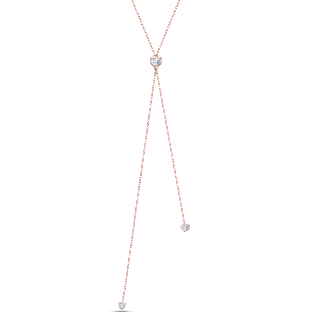 Heart Lariat Necklace