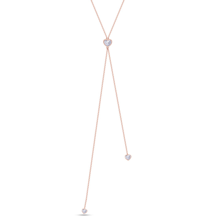 Heart Lariat Necklace