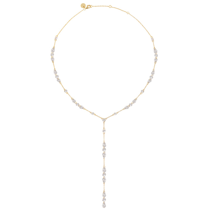 Sorrento Drop Lariat Necklace