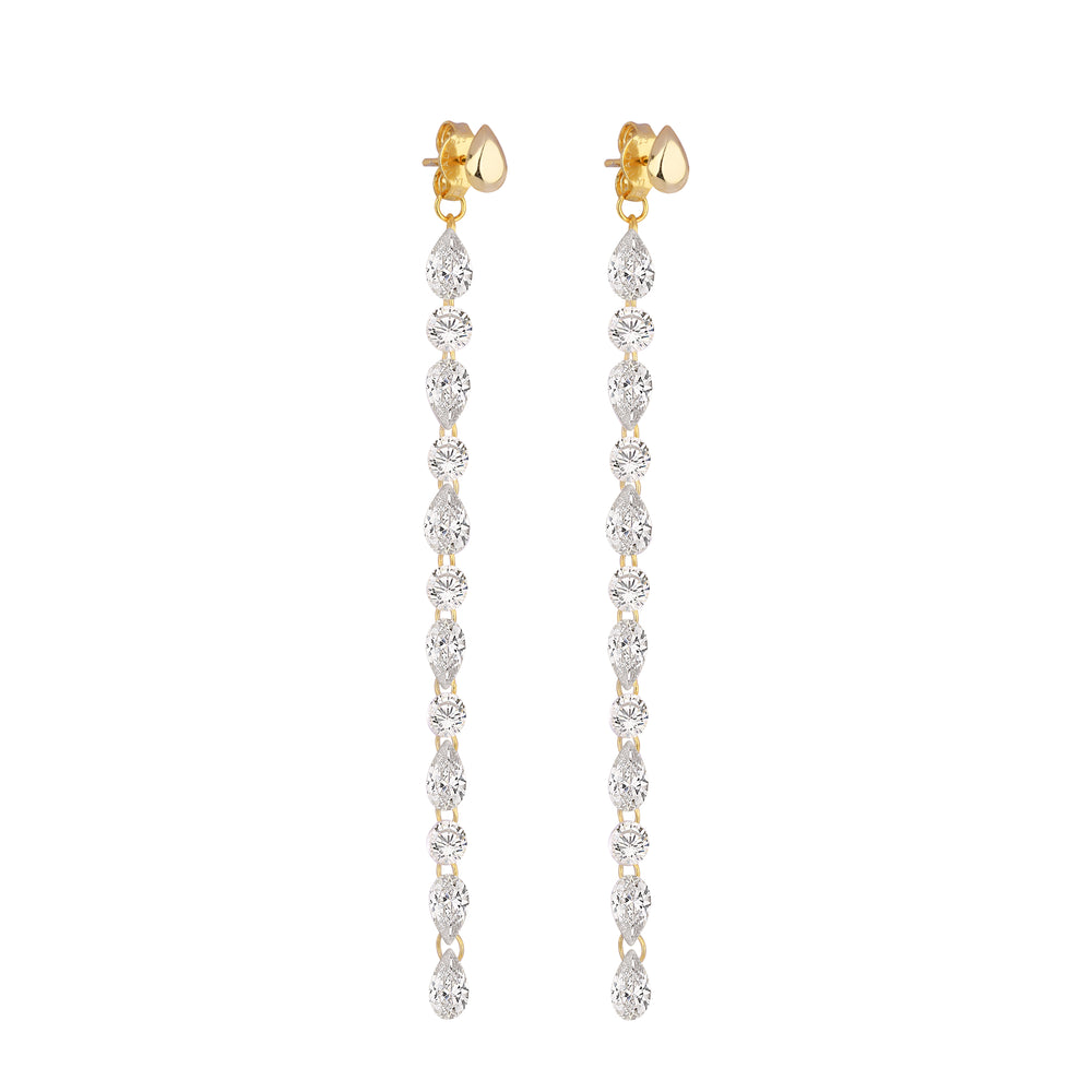 Como Droplet Earrings | Reina by Ria