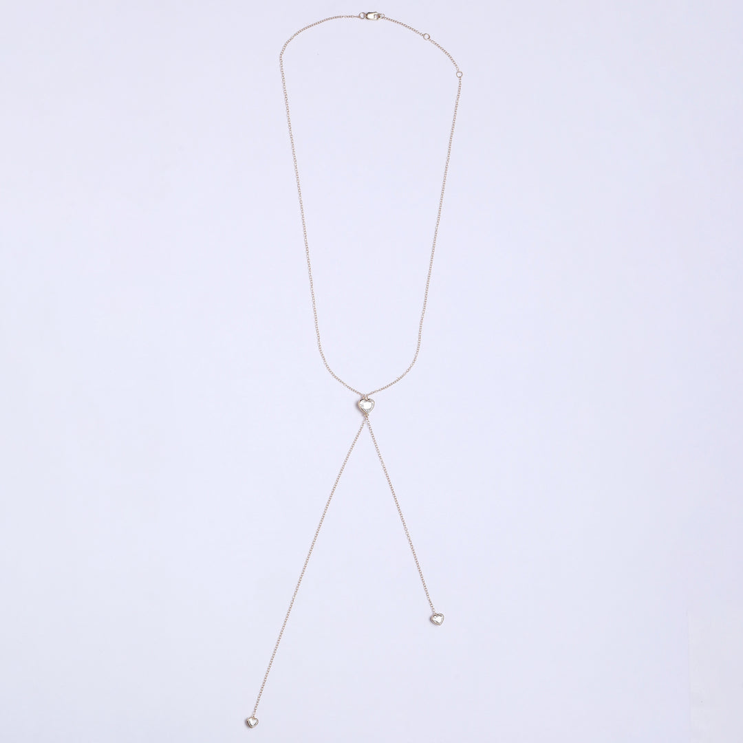 Heart Lariat Necklace