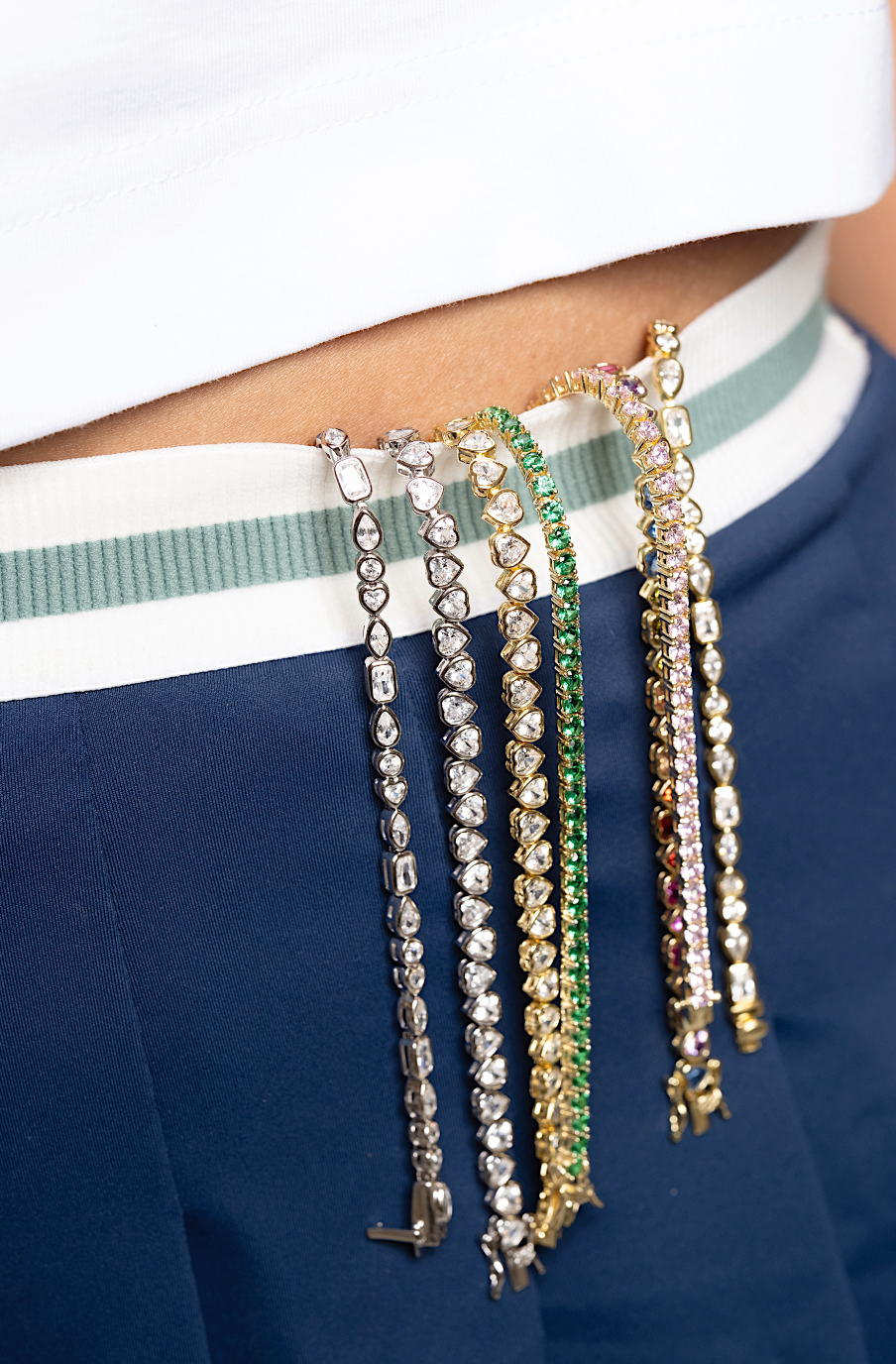 Emerald Rally Tennis Bracelet