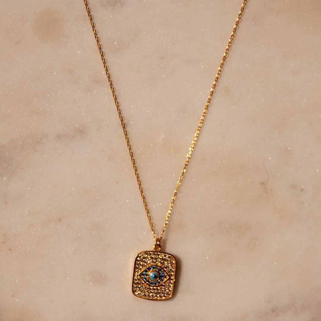 Barcelona Evil Eye Necklace