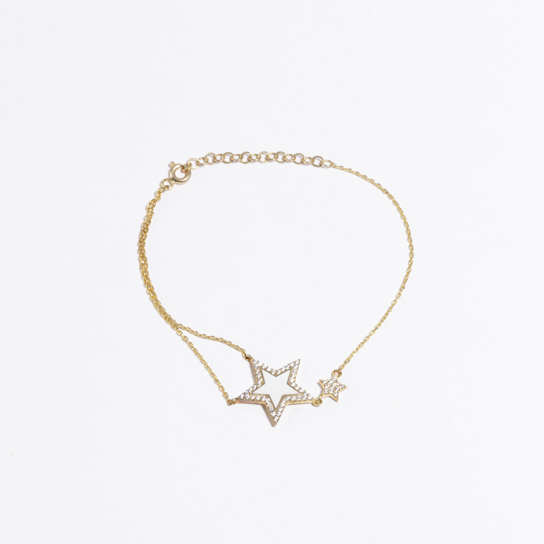 Antalya Enamel Star Bracelet
